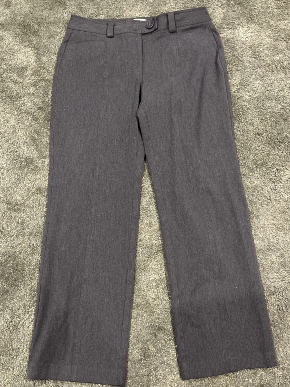 Talbots Classic Straight Dress Pants - Gray women’s size 12